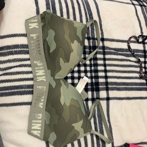 Camo sports bra
